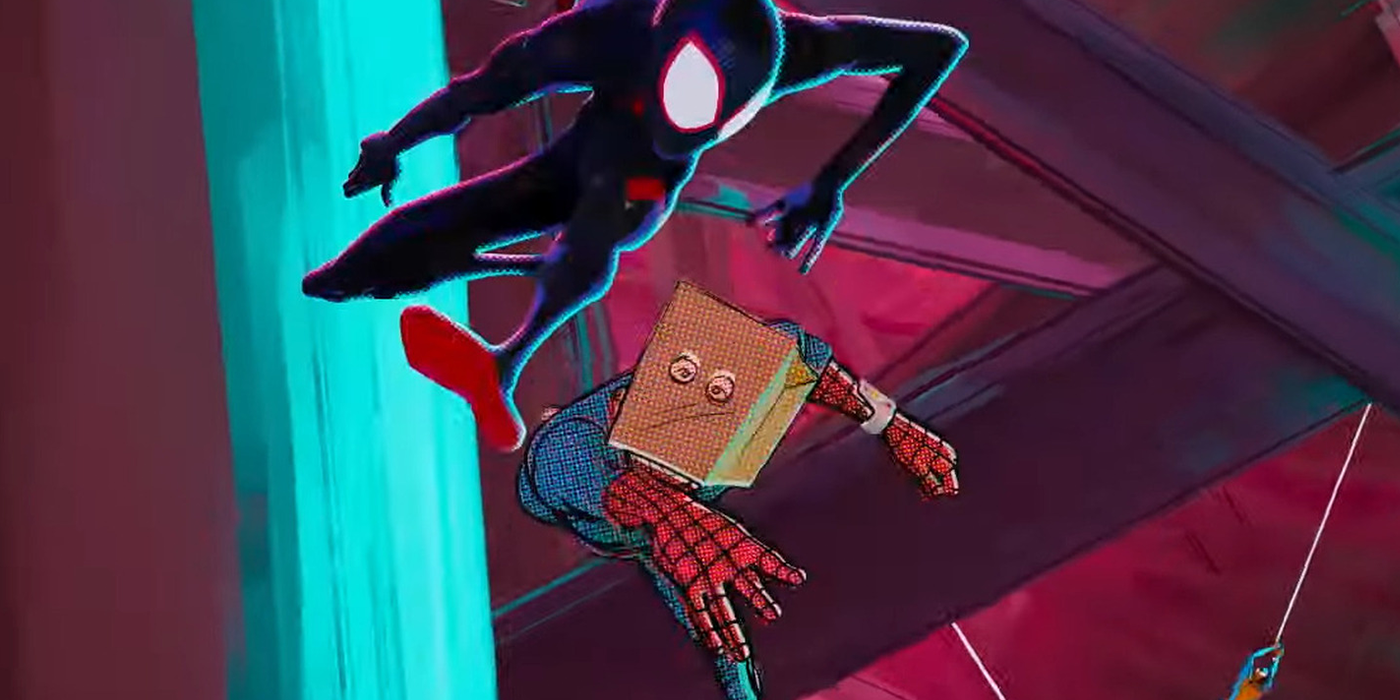 bombastic bag man in spider-man across the spider-verse trailer