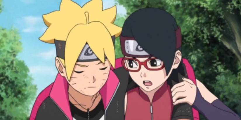 boruto-sarada-walking