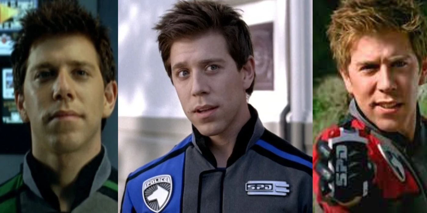 Bridge as the Green, Blue, and Red Ranger in Power Rangers S.P.D.