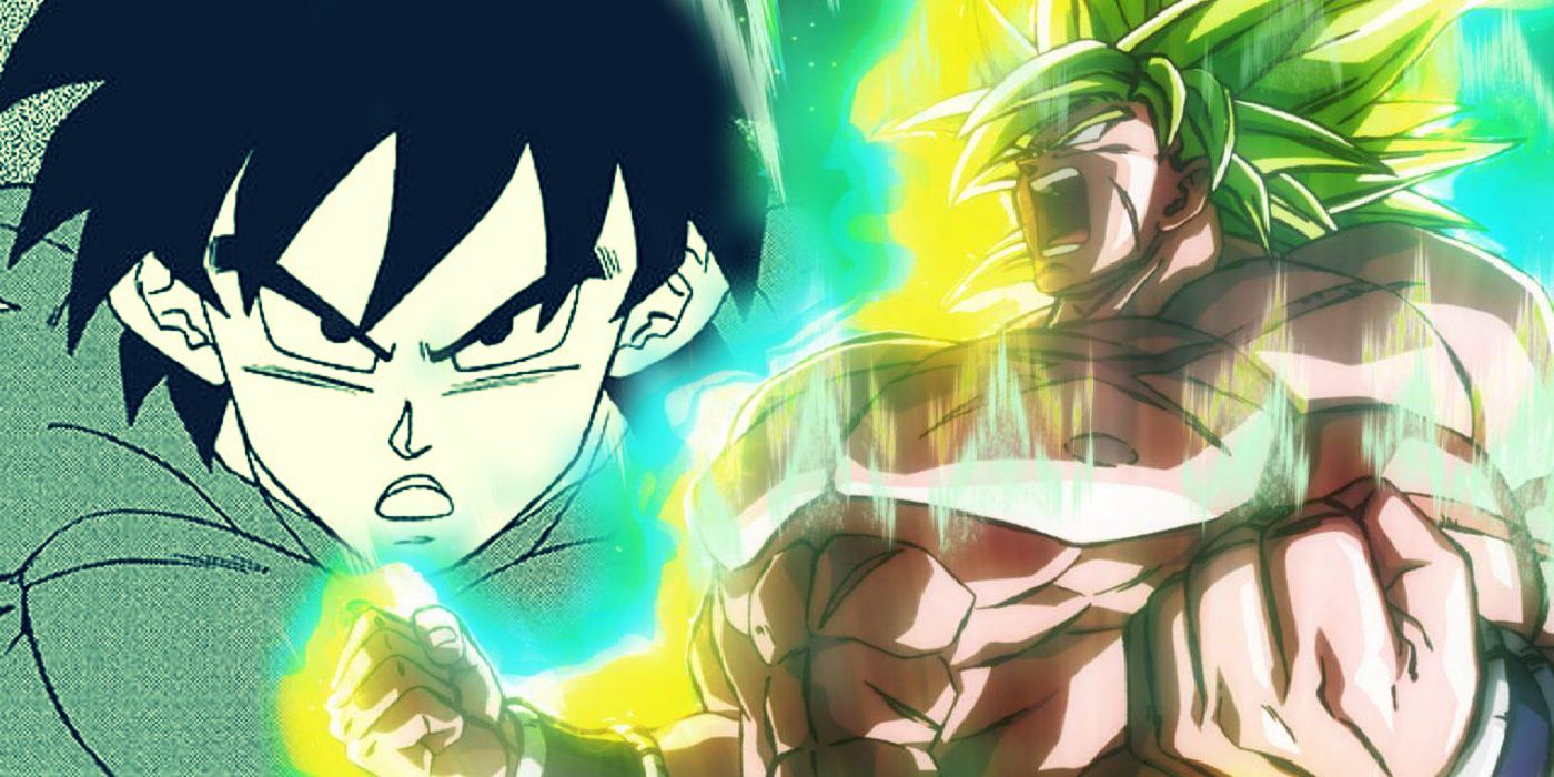 Imagens do mangá de Dragon Ball Super: Broly