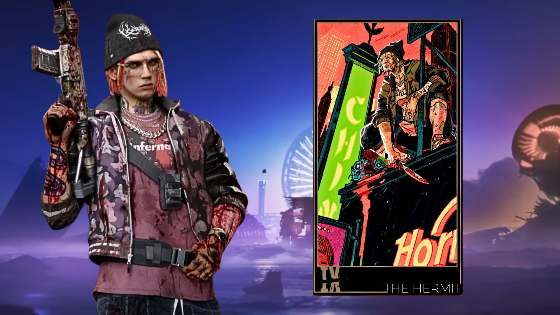 Bruno Character Image and Card from Dead Island 2