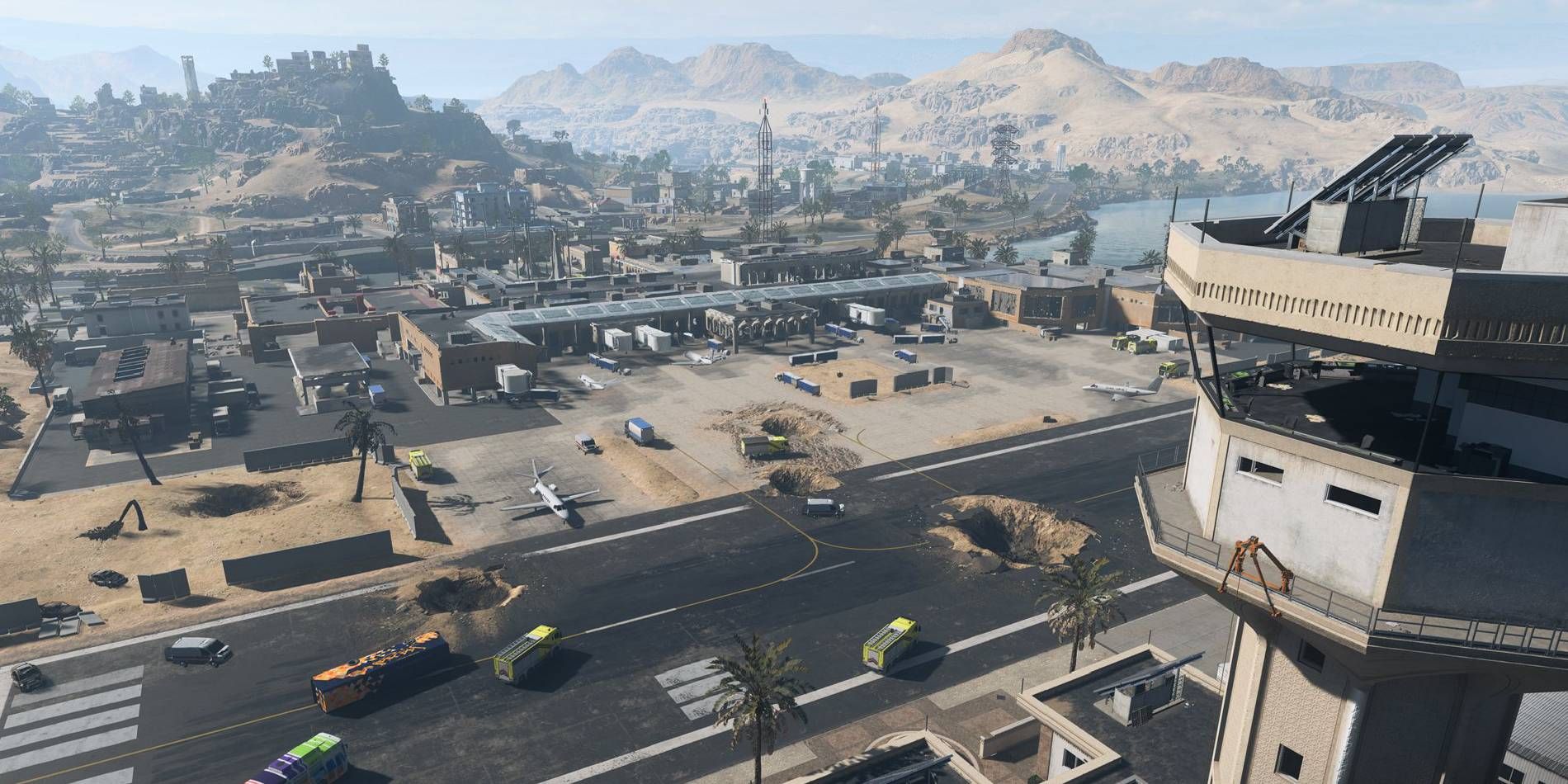 Call of Duty Warzone 2 Al Mazrah Airport Location on Map where Players can Find many Items like Heavy Chopper Fuel in DMZ Mode