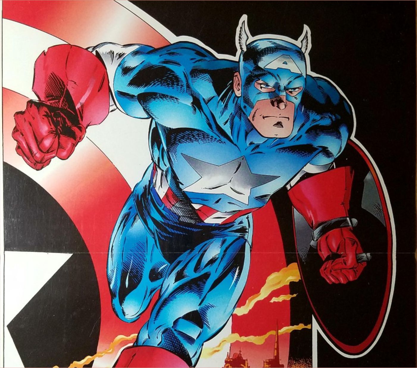 Capitán América de Ron Garney