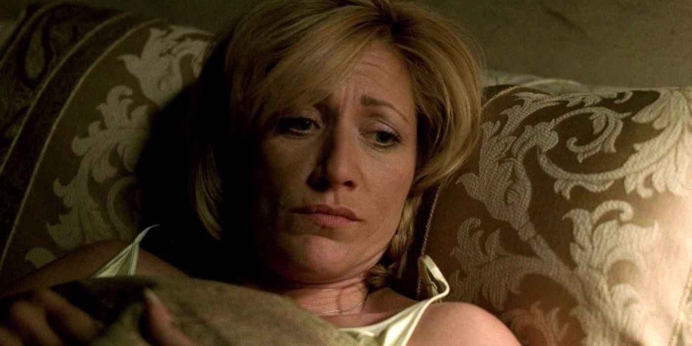 Carmela in the Sopranos episode Sentimental Education