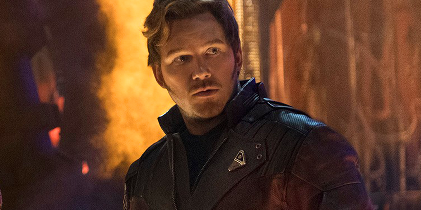 chris pratt as peter quill aka star-lord in guardians of the galaxy