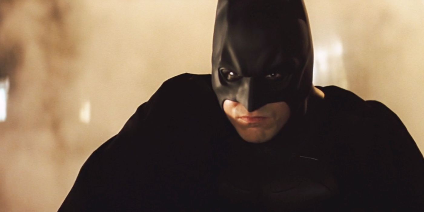Christan Bale's Dark Knight in Batman Begins