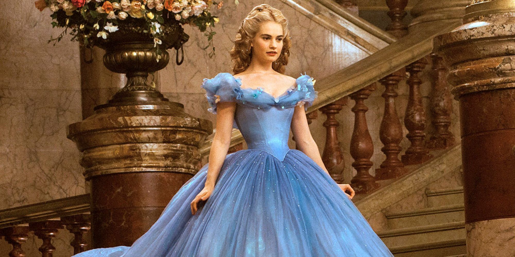 Lilly James as Cinderella in live-action