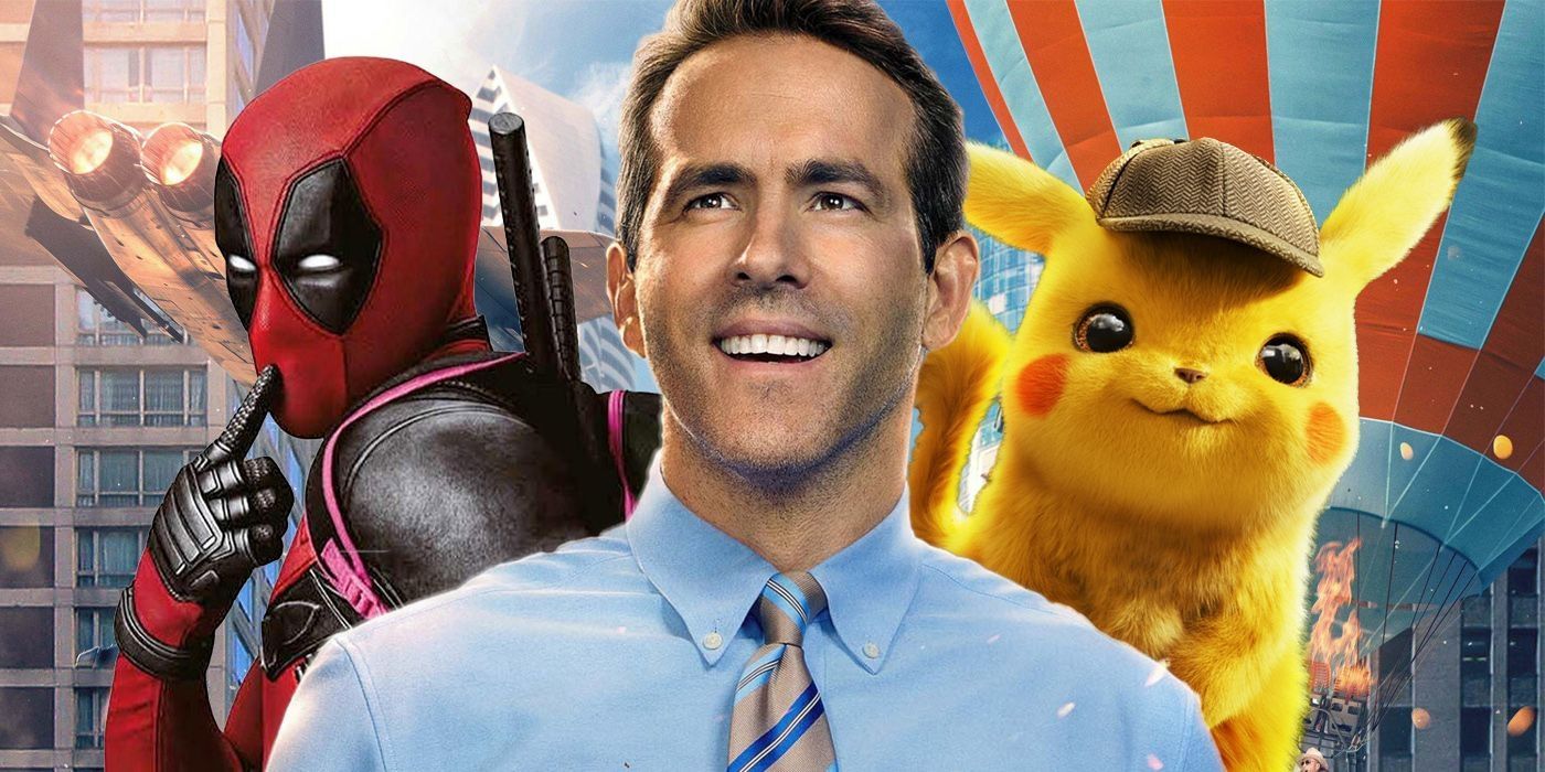 Deadpool, Pikachu, and Ryan Reynolds.
