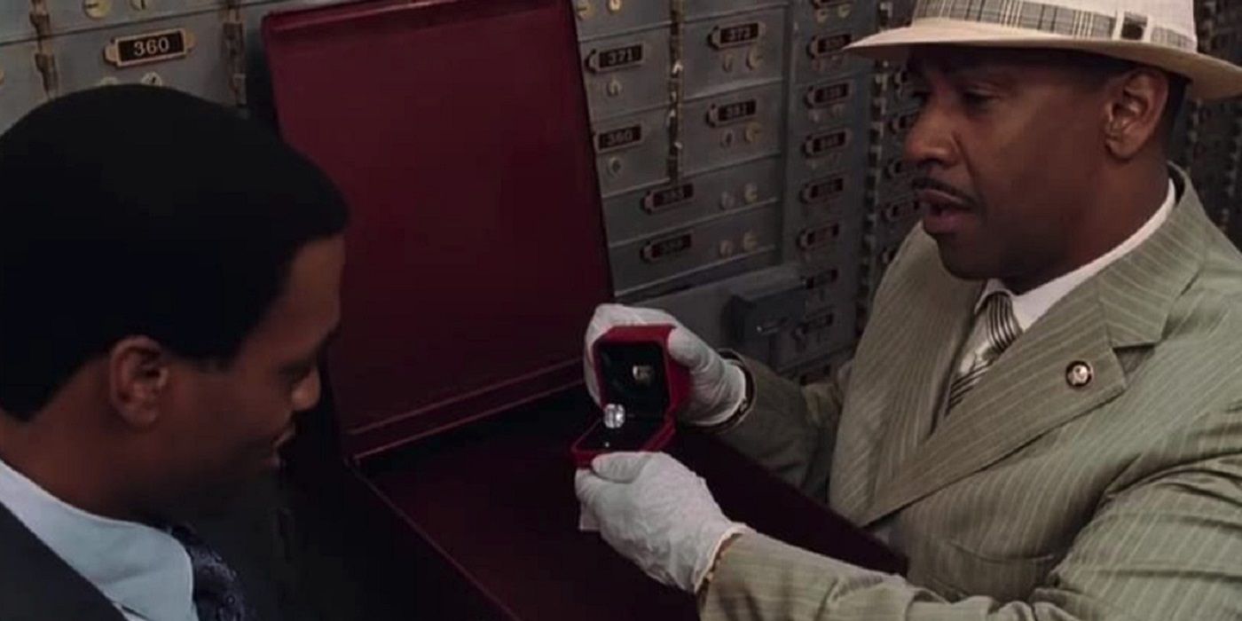 Denzel Washington as Detective Frazier in Inside Man