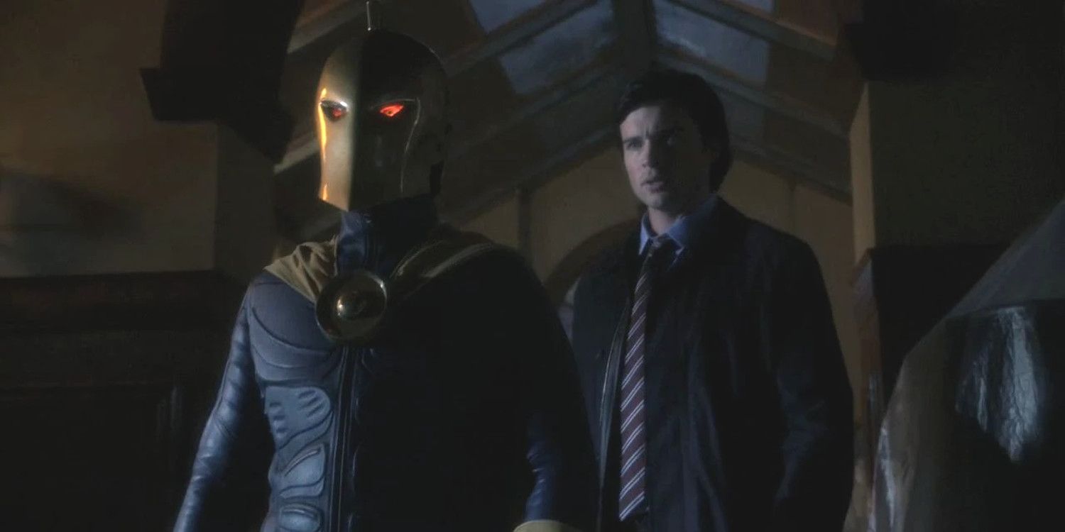 Doctor Fate and Clark Kent in Smallville