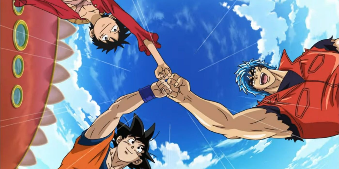 Dragon-Ball-One-Piece-Toriko-Crossover