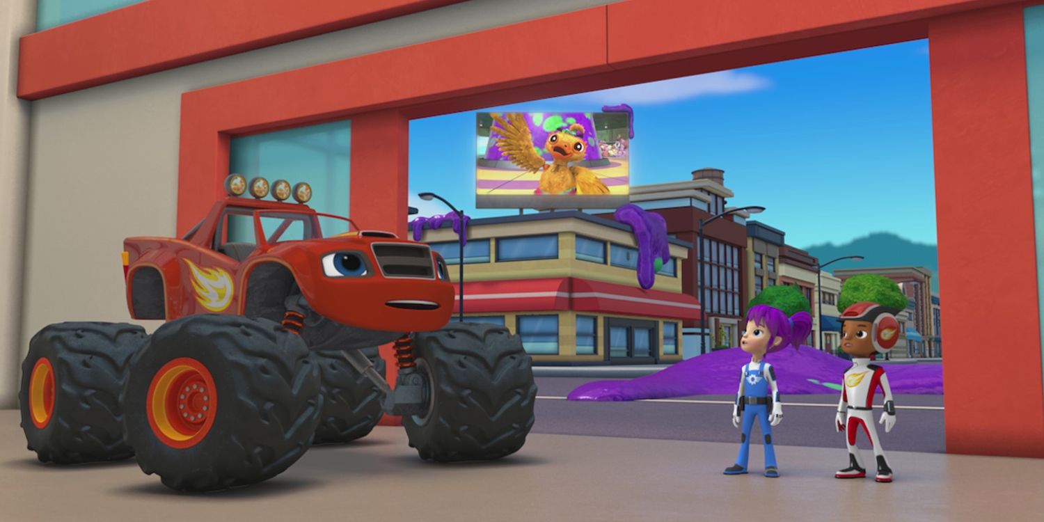 Amy Sedaris' Yucky Ducky Arrives In Blaze and the Monster Machines Clip