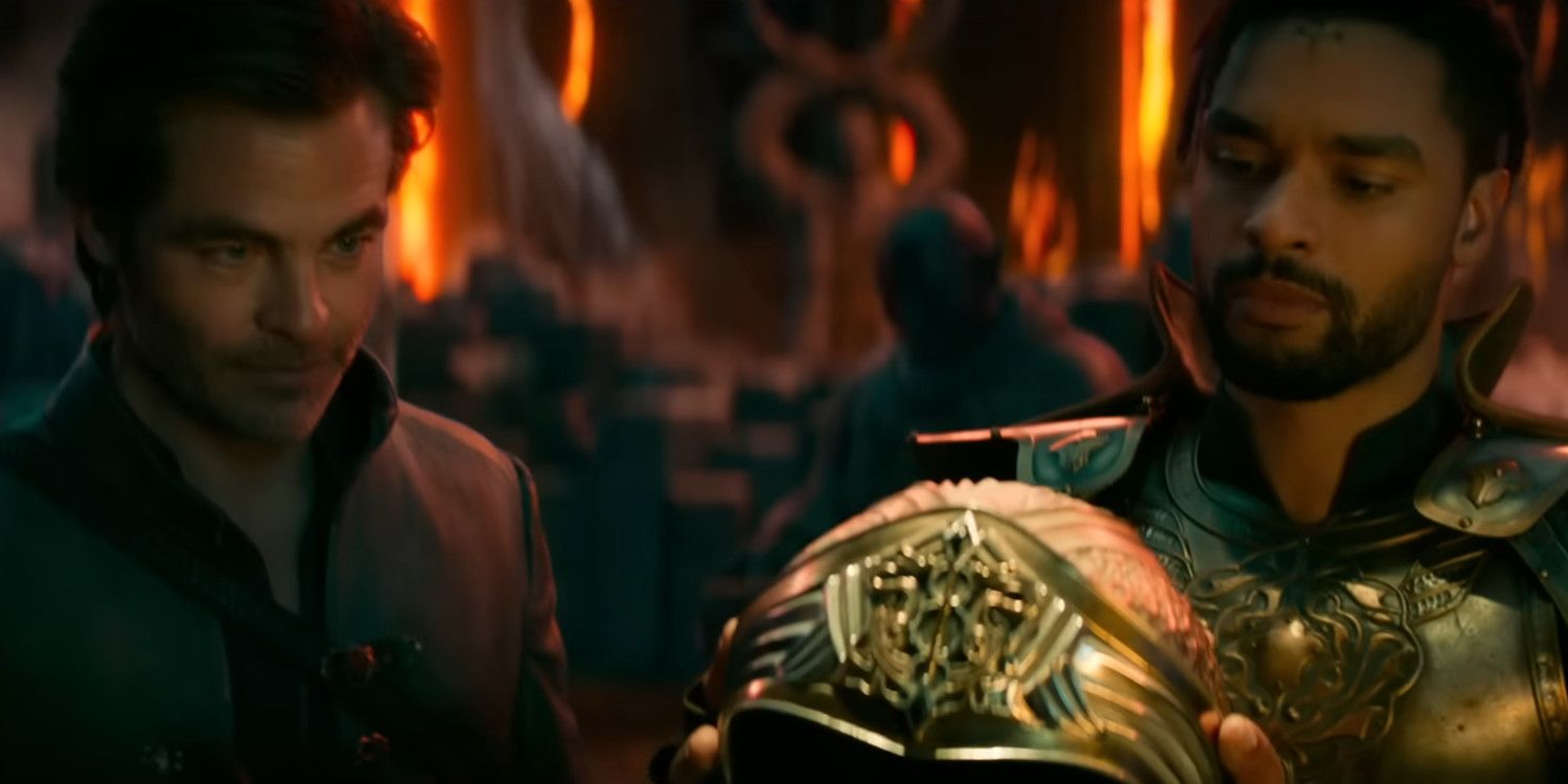 Dungeons and Dragons Honor Among Thieves Xenk Yendar And Edgin Darvis Helm of Disjunction