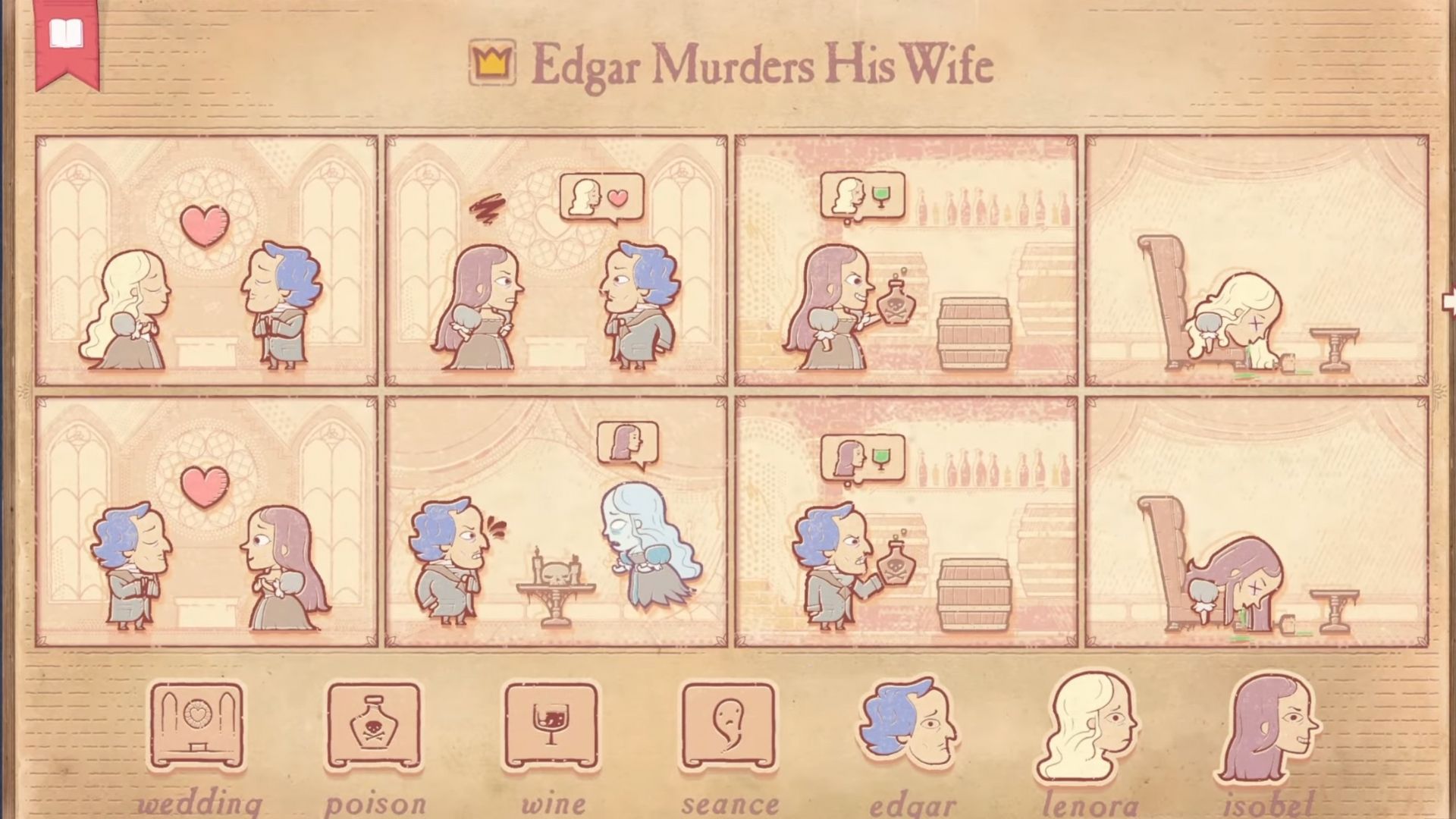 Edgar asesina a su esposa página completada