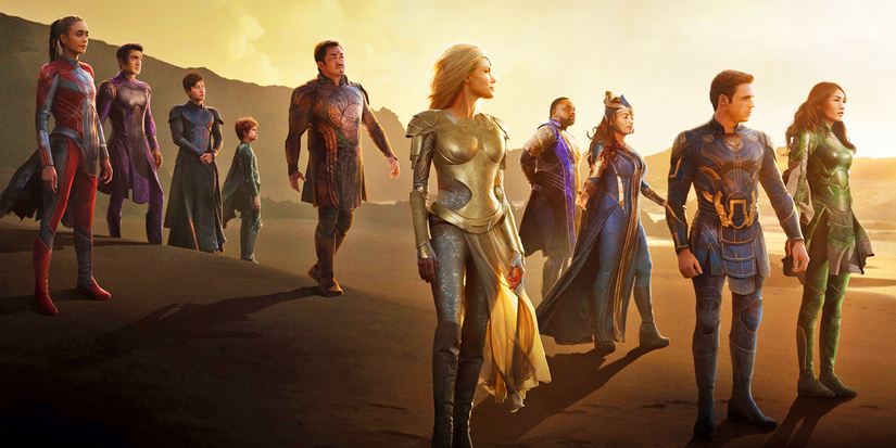 eternals team in the mcu