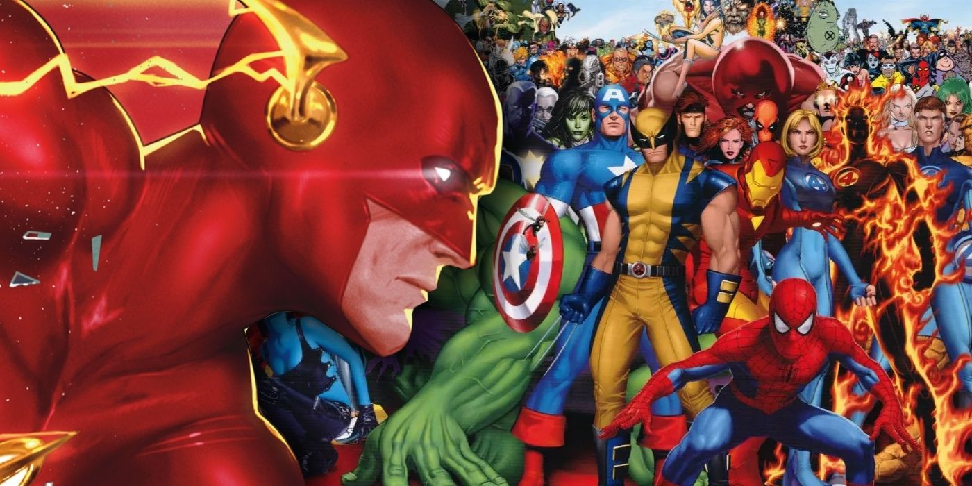 Flash and Avengers DC Comics