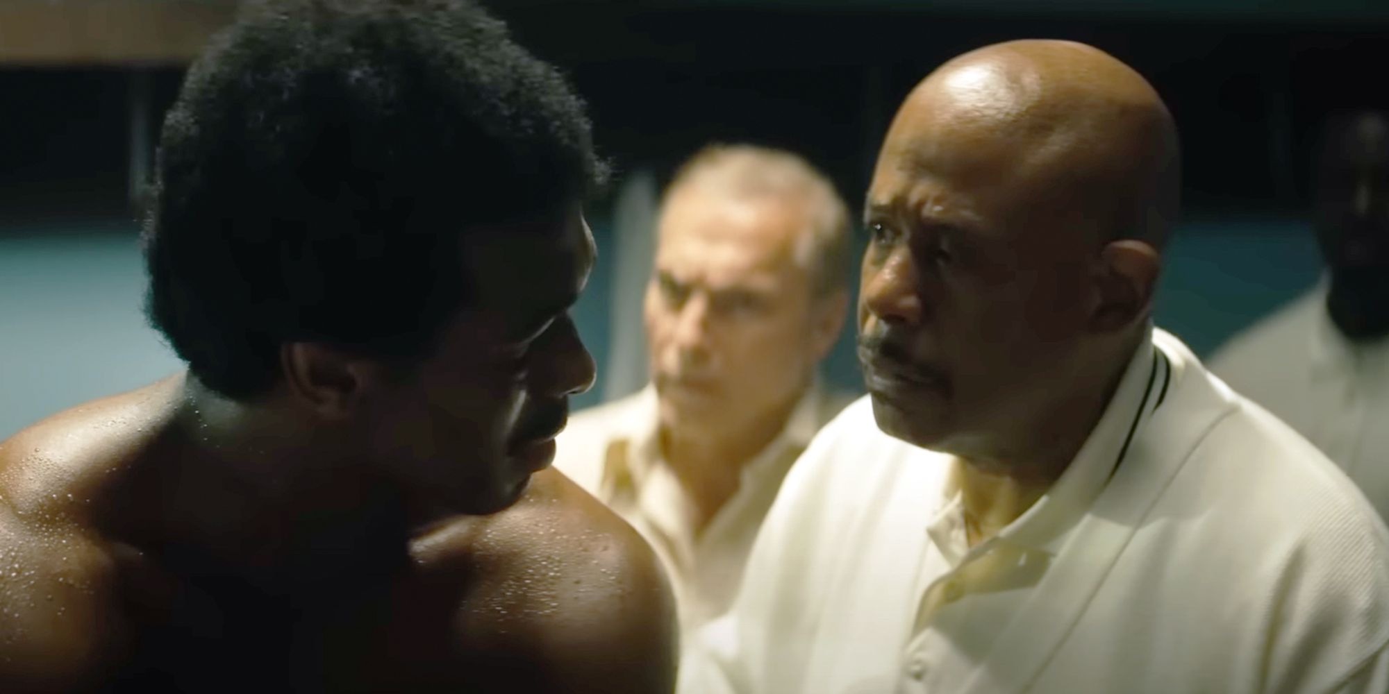 forest whitaker as doc broadus and khris davis in big george foreman