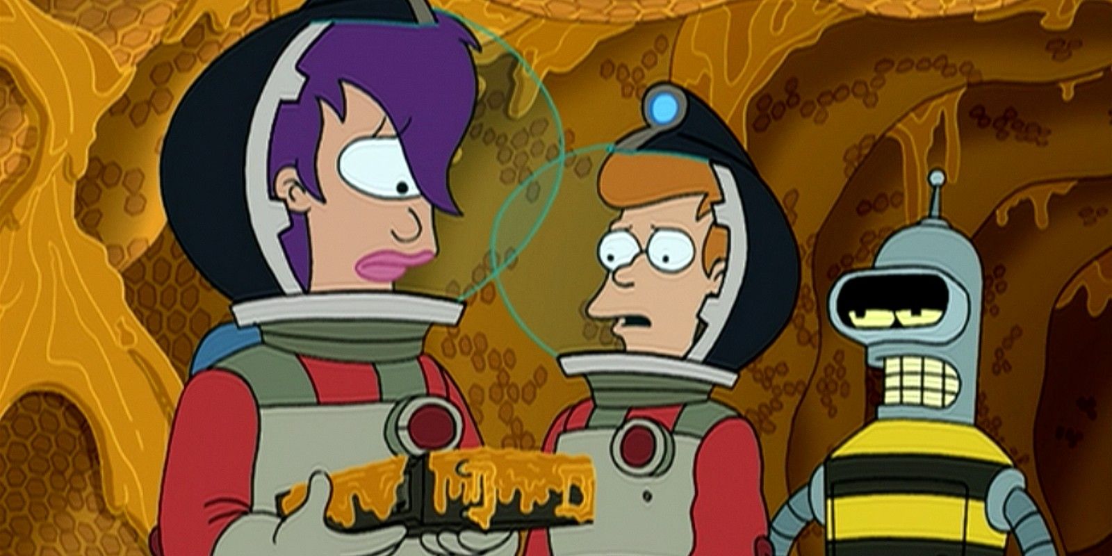 futurama the sting fry leela bender black box