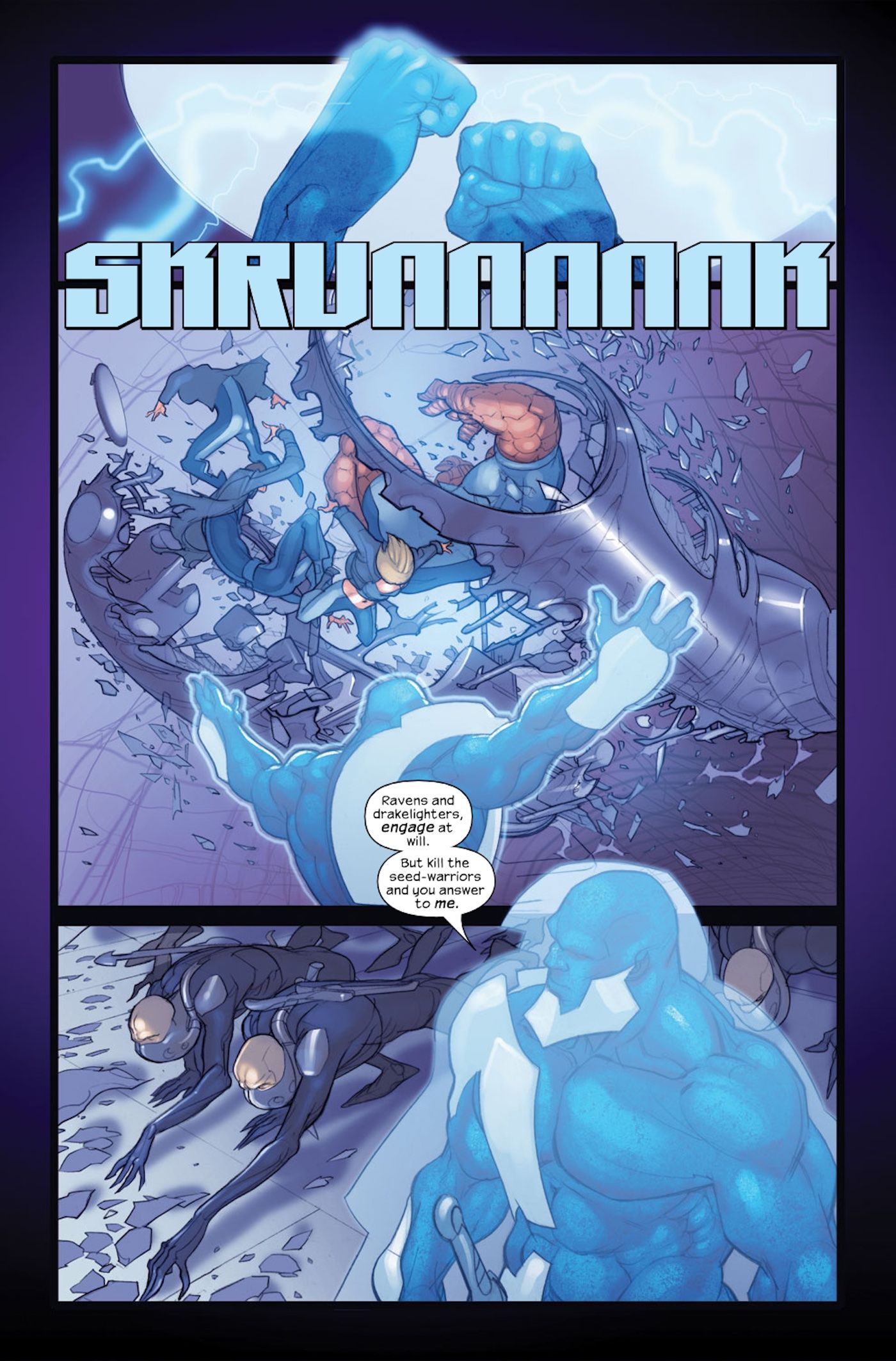 Gallowglass vs Quarteto Fantástico