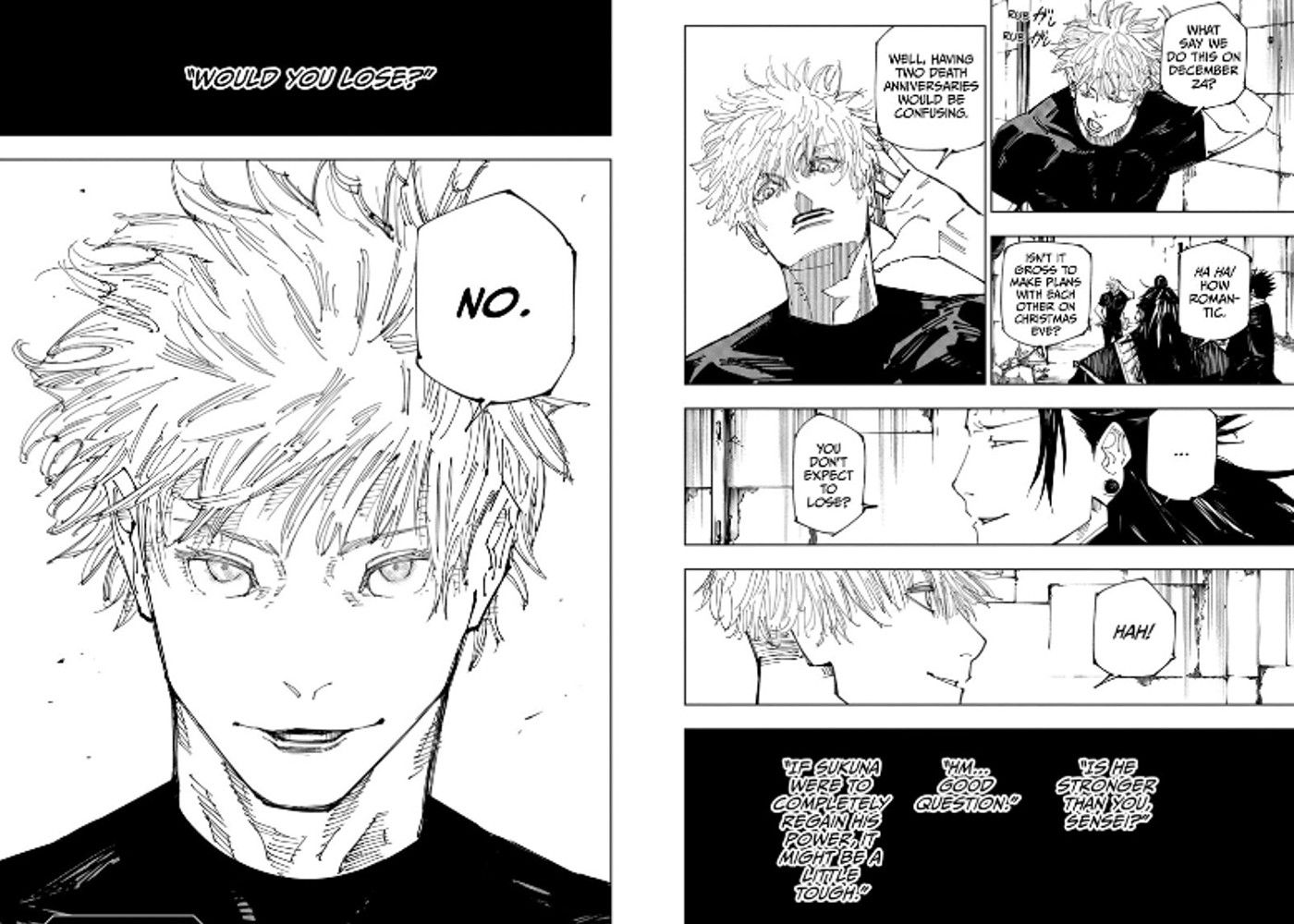 Gojo and Sukuna choose a date to fight in Jujutsu Kaisen