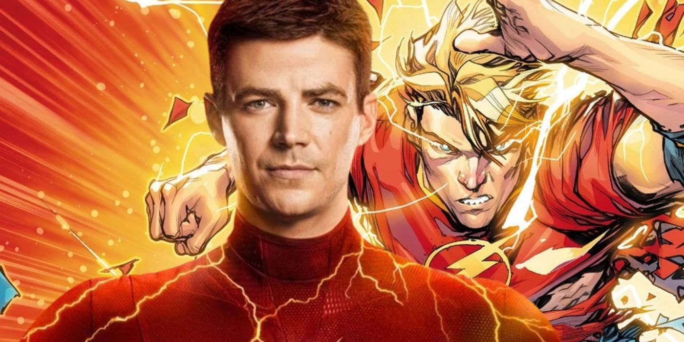 Grant Gustin and DC&rsquo;s Barry Allen custom image
