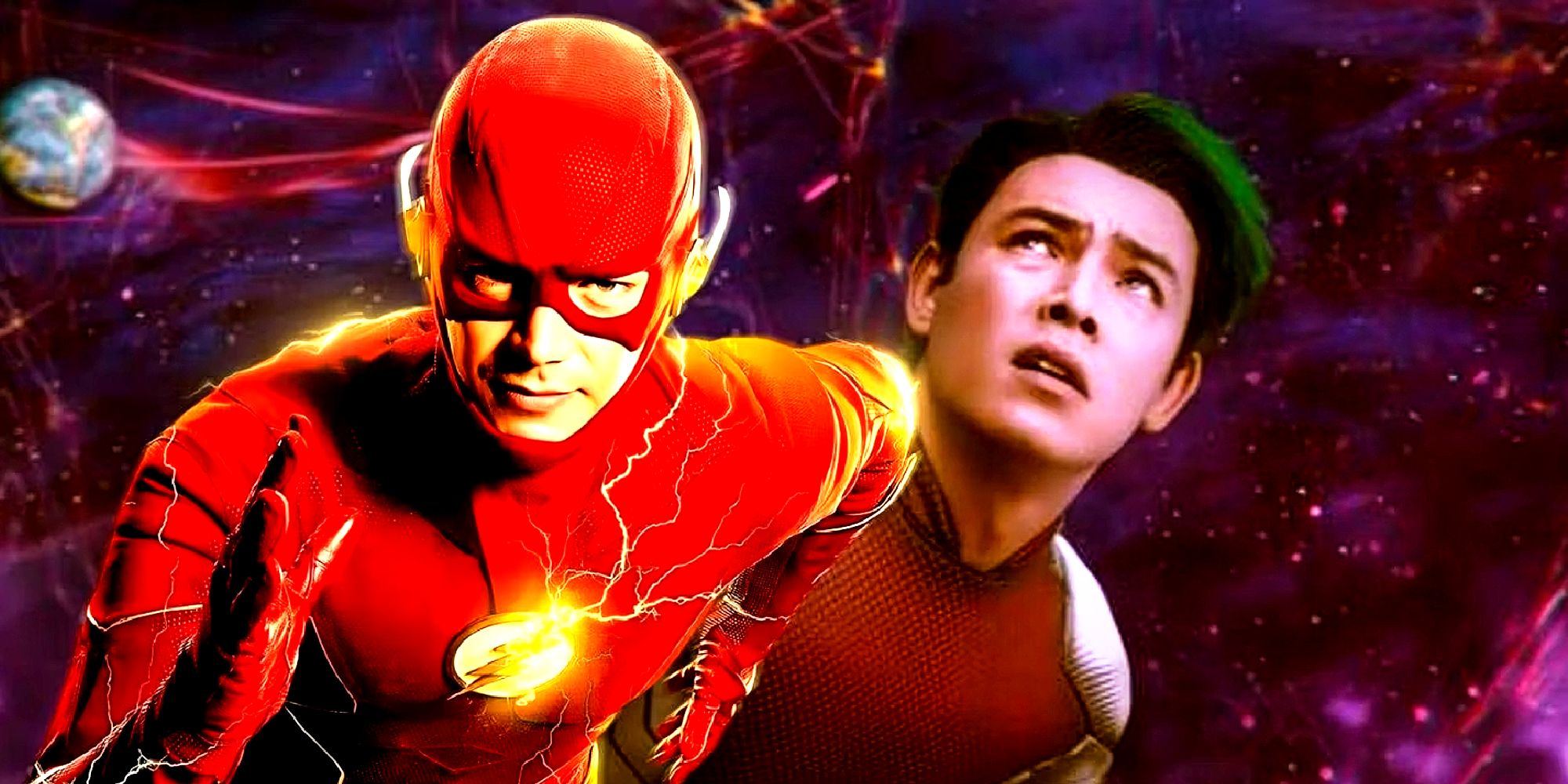 Grant Gustin&rsquo;s The Flash and Beast Boy in Titans