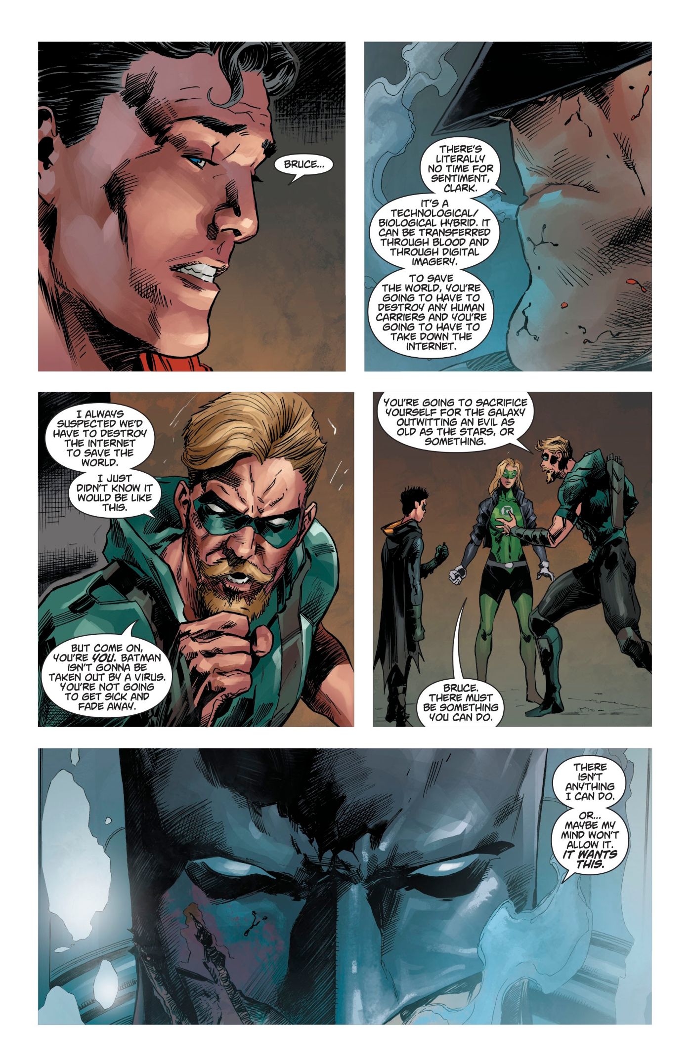 Arqueiro Verde prevê a morte de Batman