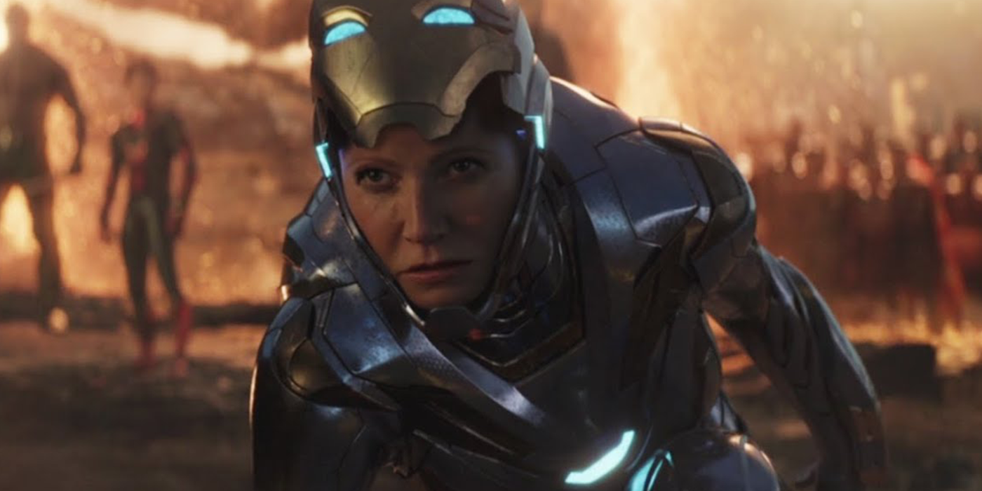 Gwyneth Paltrow como Pepper Potts resgata em Vingadores: Ultimato