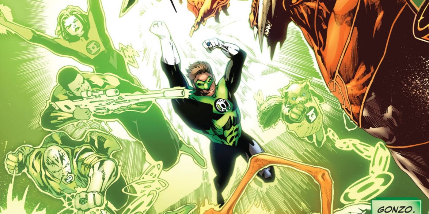 Hal Jordan Green Lantern Army DC Comics