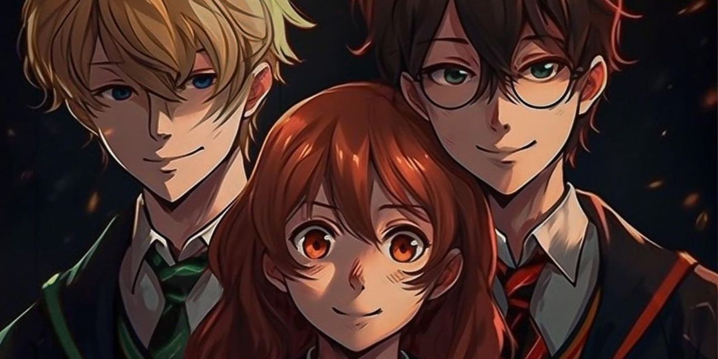 harry potter anime version