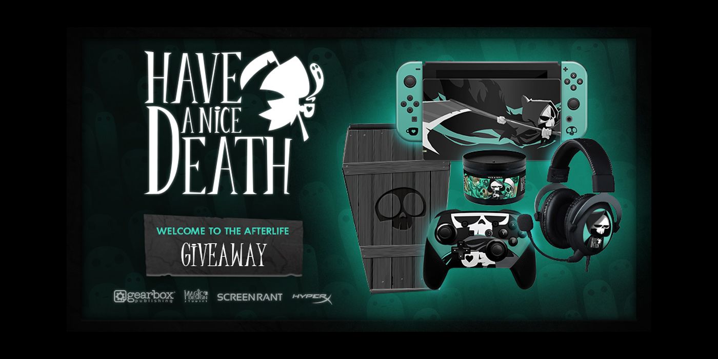 GIVEAWAY: Win A 'Have A Nice Death' Custom Nintendo Switch!