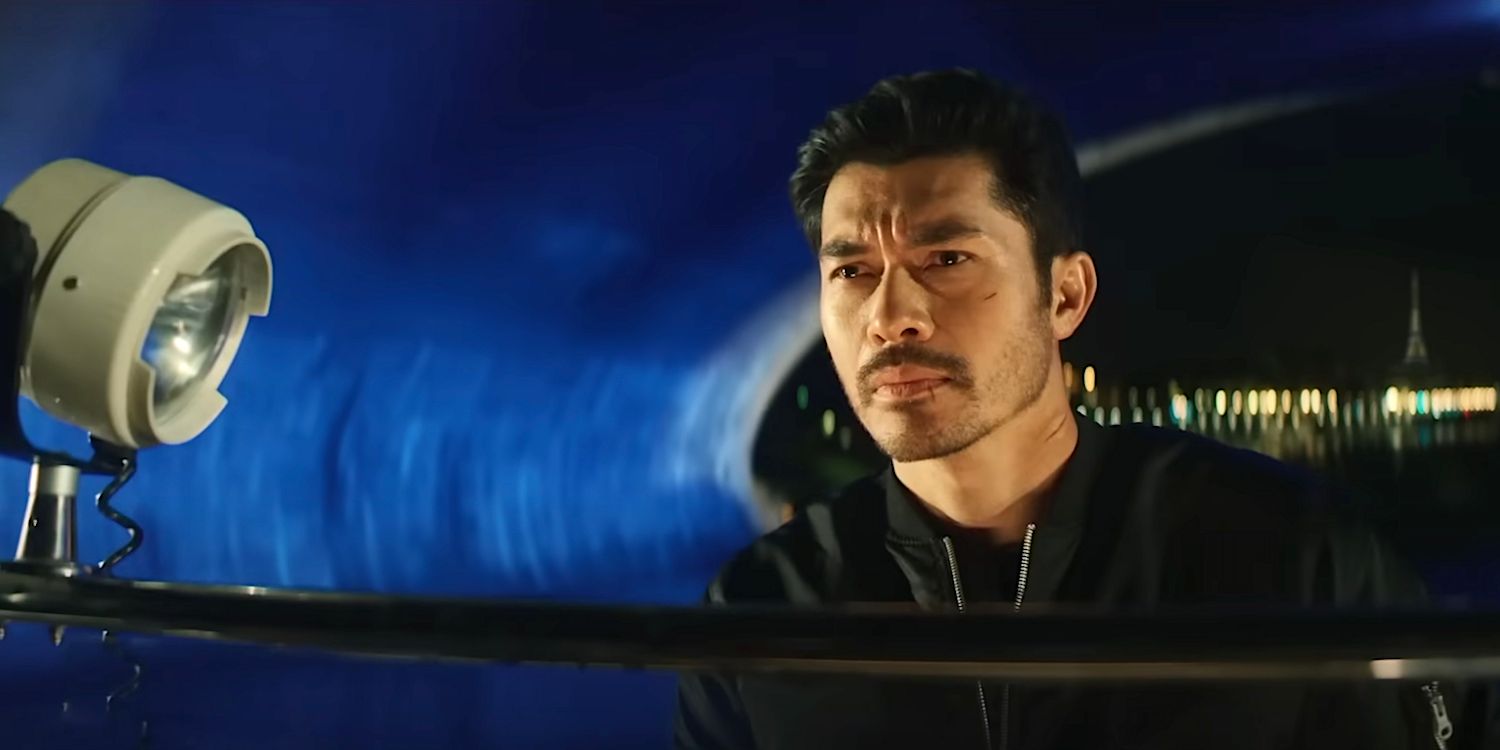 Henry Golding as Morgan in Assassin's Club