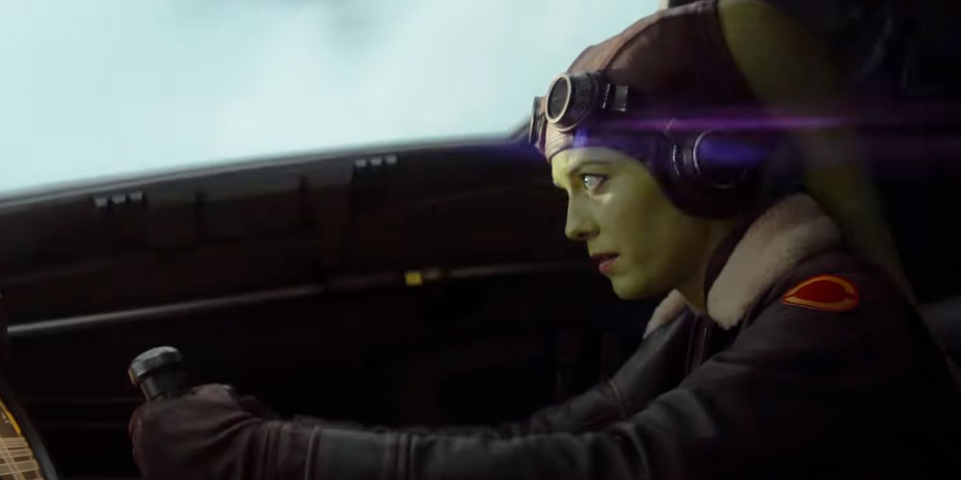 Hera Syndulla flying the Phantom in Ahsoka.