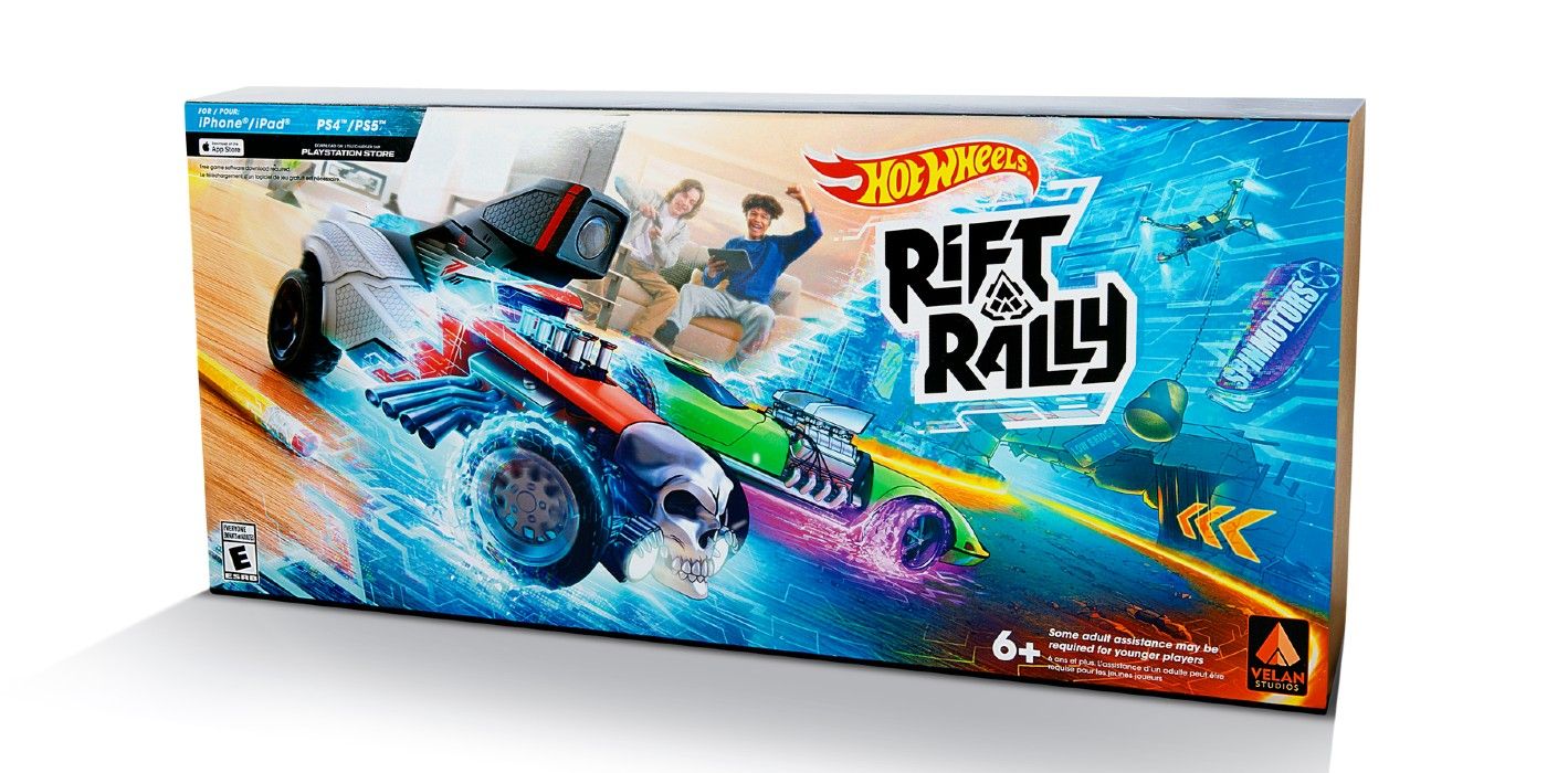 Hot Wheels Rift Rally product box.