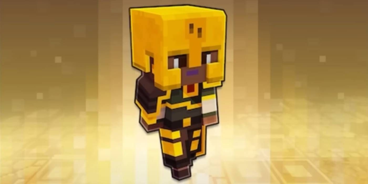 Minecraft Legends Portal Buster Armor Hero Skin Gained After Beating Monthly Portal Pie Challenge