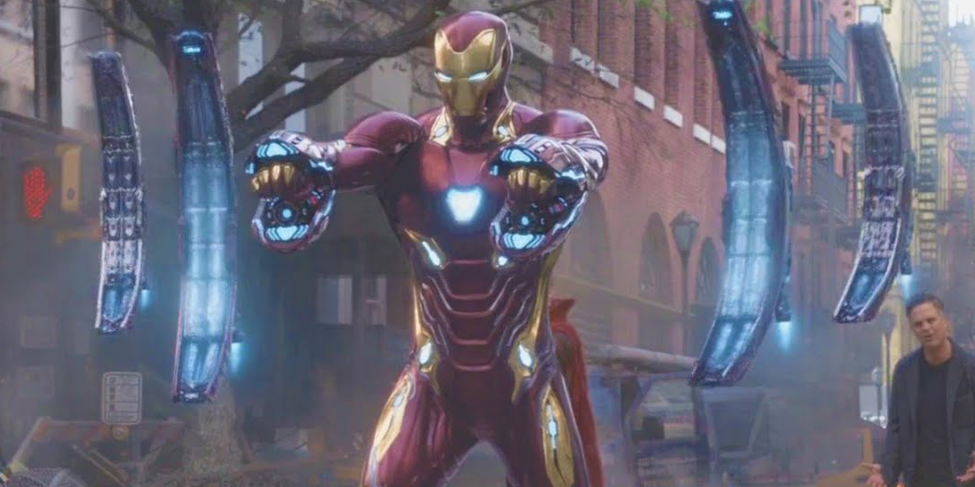iron man in new york in avengers infinity war