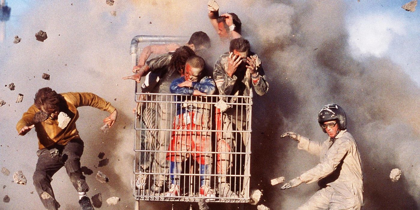 The Shopping Cart stunt from 2002's Jackass: The Movie