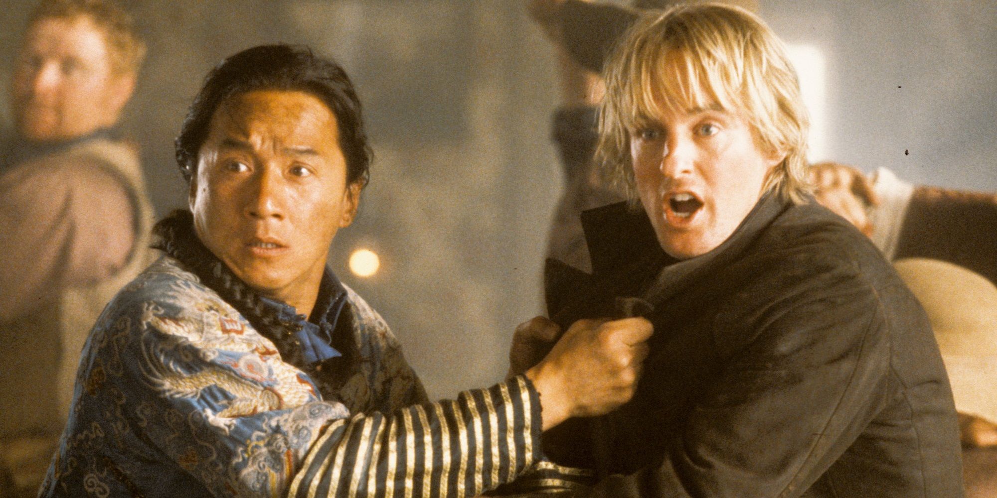 Jackie Chan and Owen Wilson in a saloon in Shanghai Noon