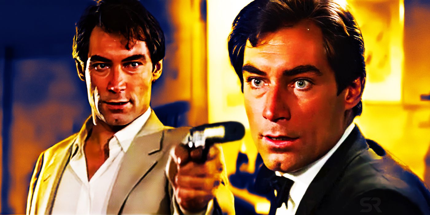 Timothy Dalton as James Bond in The Living Daylights and Licence to Kill