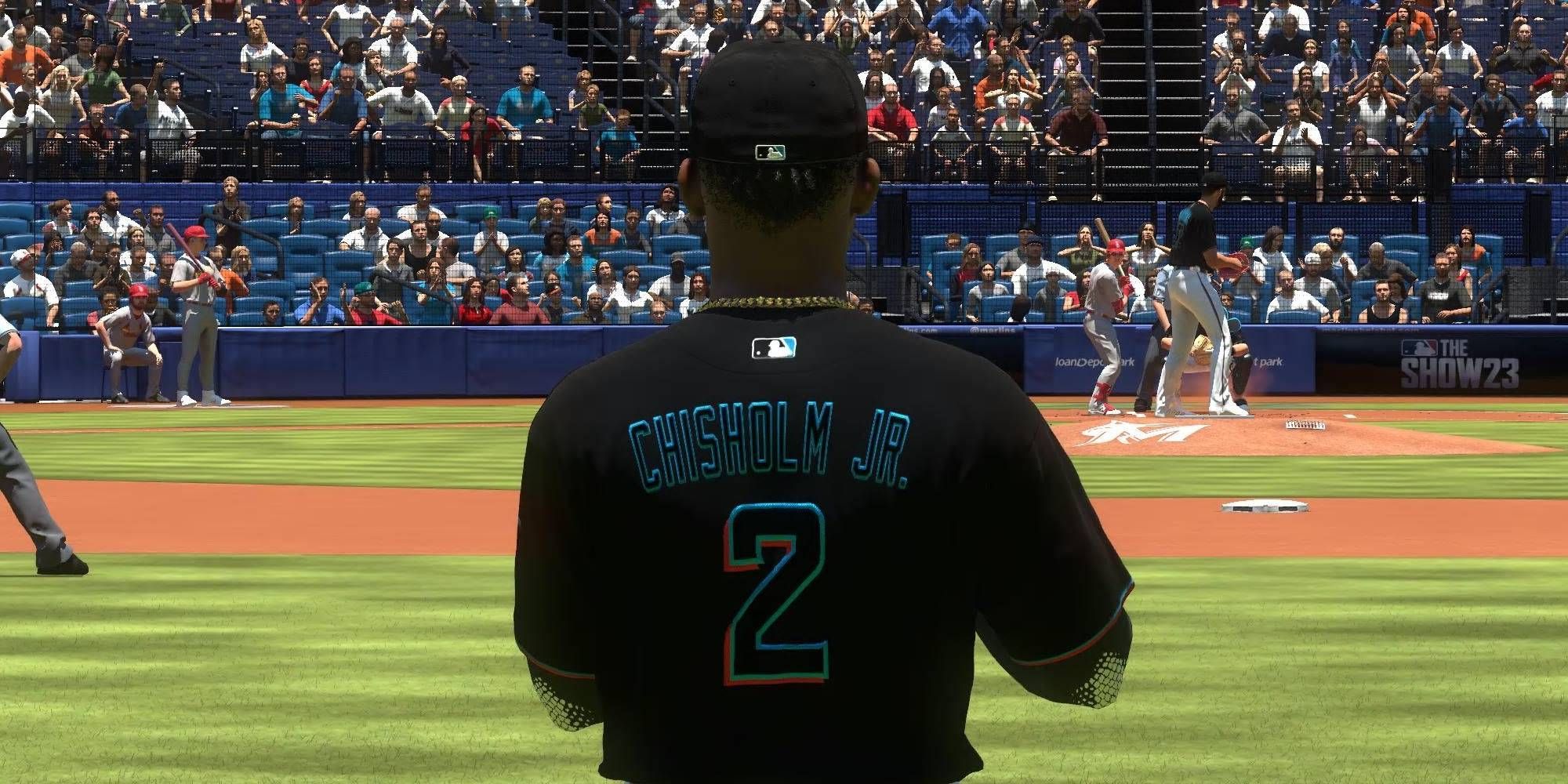 MLB The Show 23 Jazz Chisholm Jr. for Miami Marlins as one of Best Center Fielders