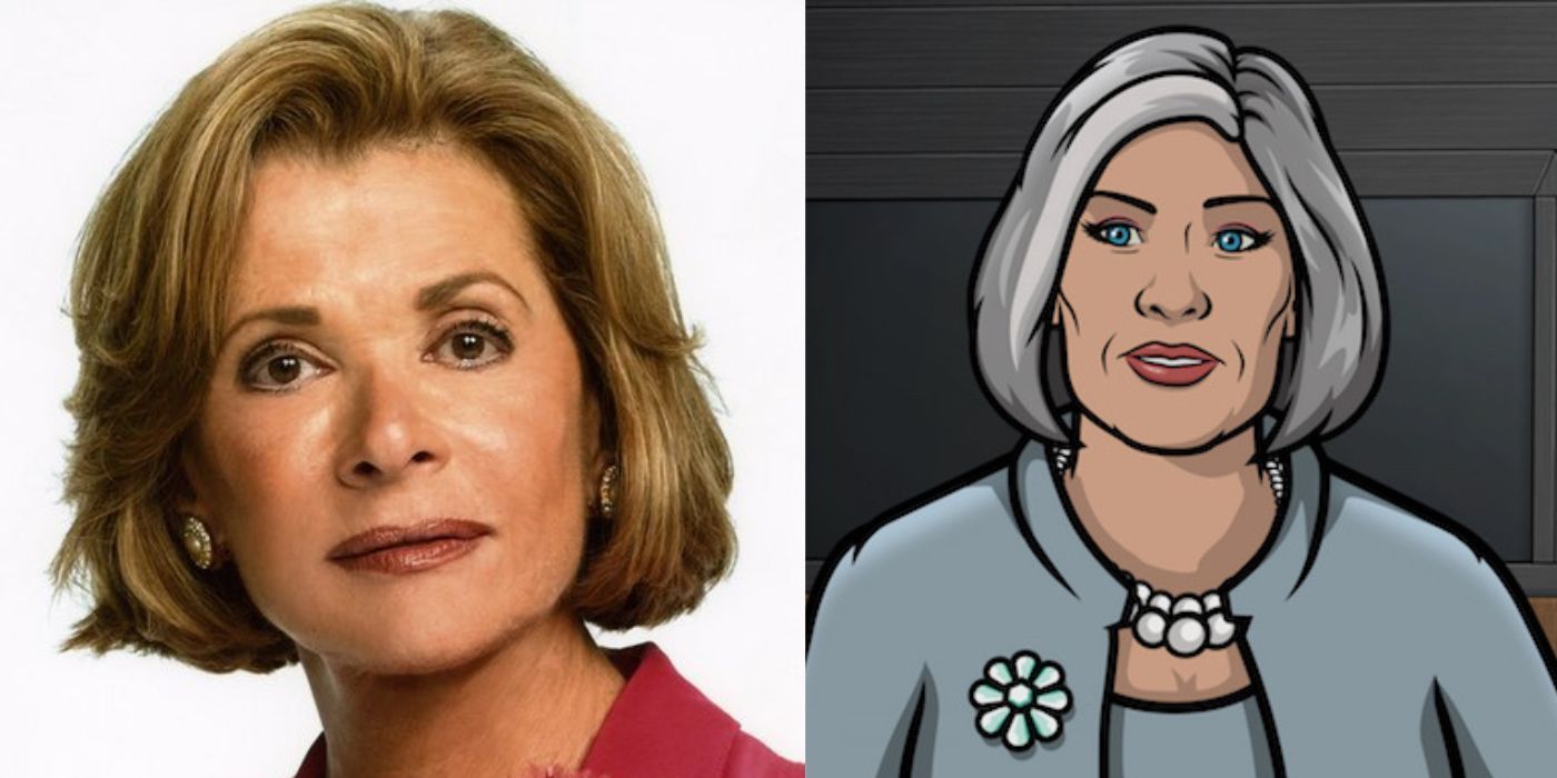Jessica Walter and Malory in Archer