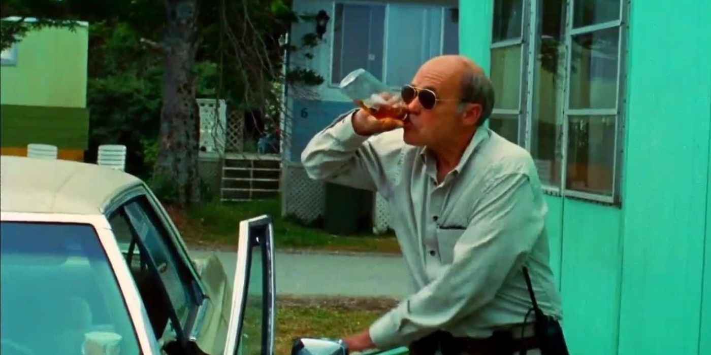 Jim Lahey drinking in Trailer Park Boys