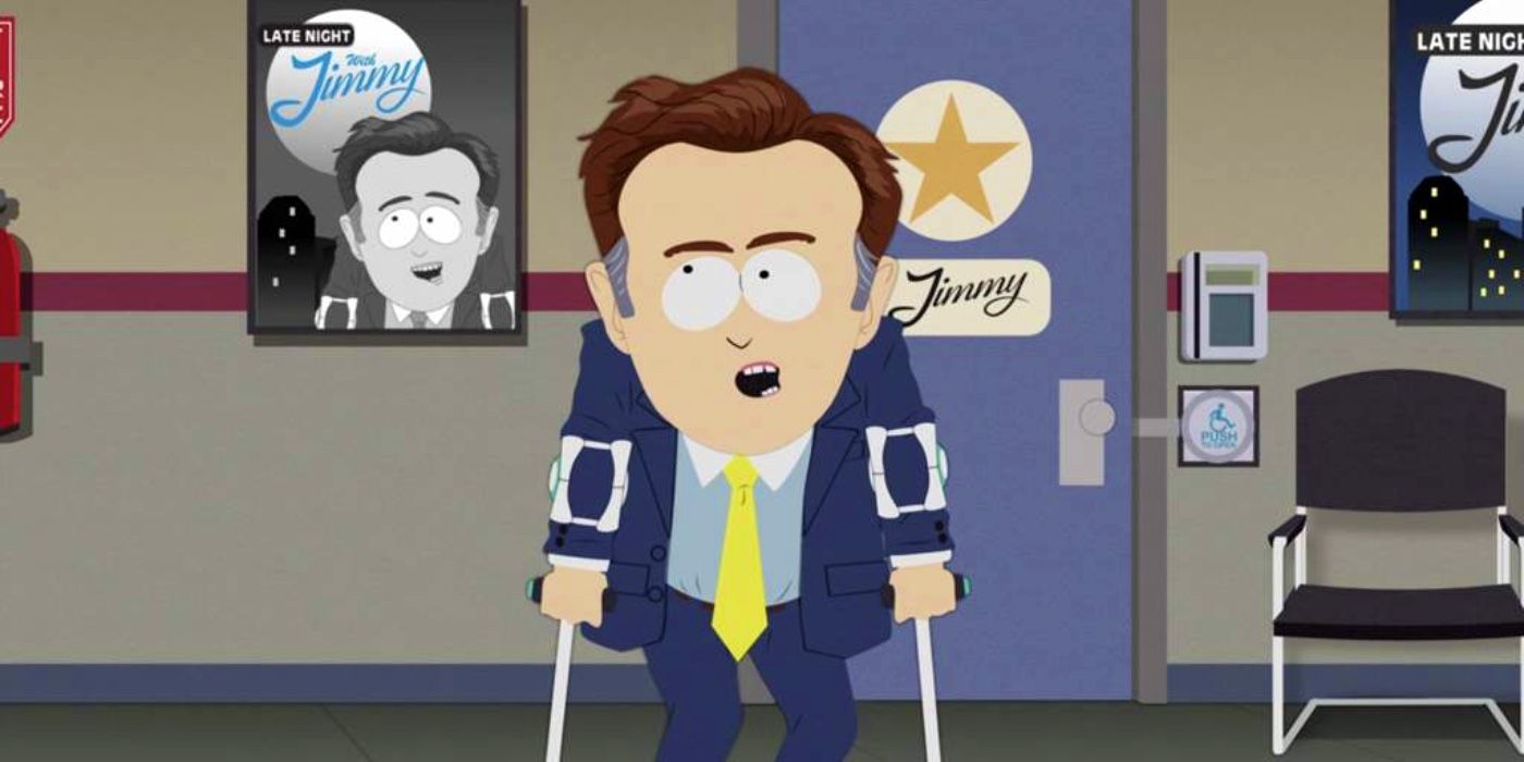 Jimmy talking in the South Park Post COVID special