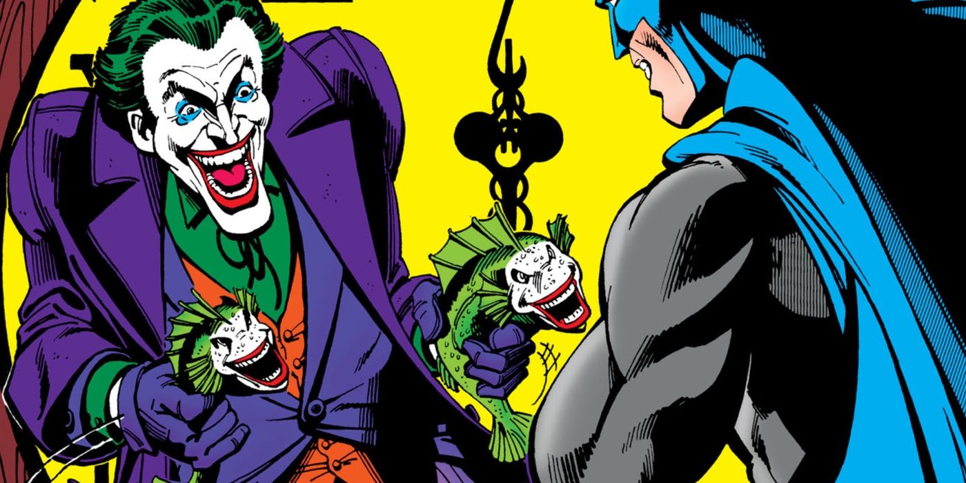 Joker Laughing Fish DC Comics