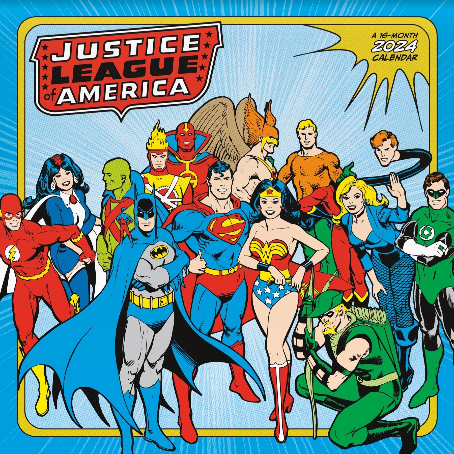 2024 Justice League Calendar Brings Back Iconic Art Fans Demanded
