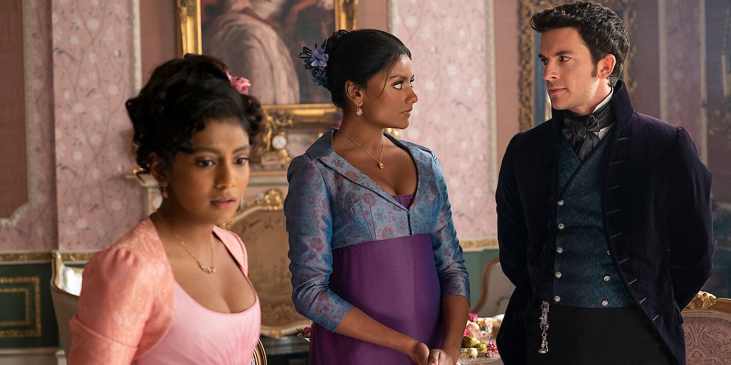 Kate, Anthony and Edwina in Season 2 of Bridgerton