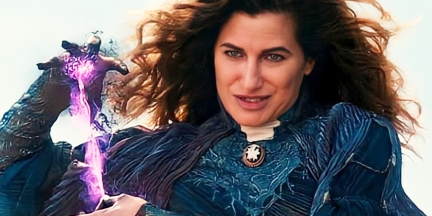 kathryn hahn as agatha harkness in wandavision and coven of chaos
