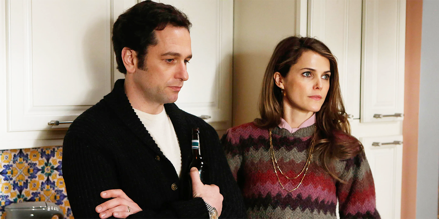 Keri Russell and Matthew Rhys in The Americans season 1