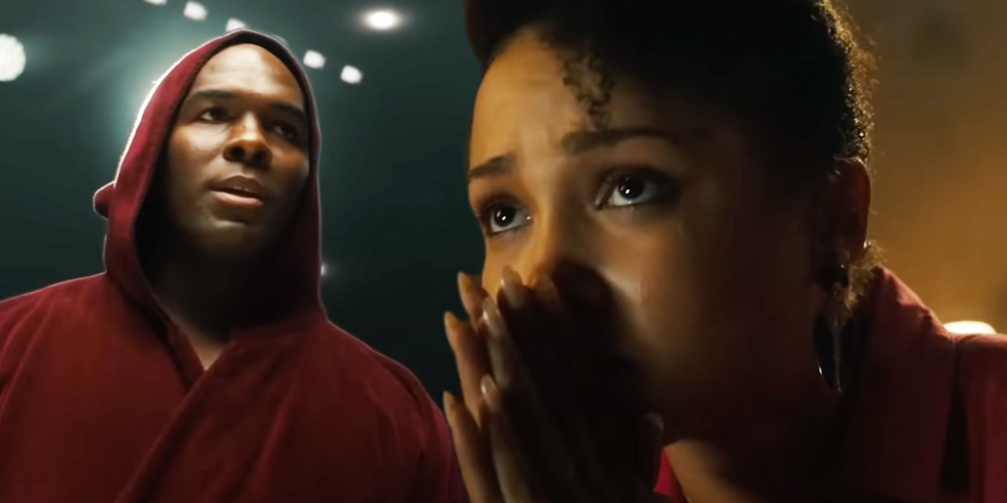 Khris Davis George Foreman and Jasmine Mathews Big George Foreman