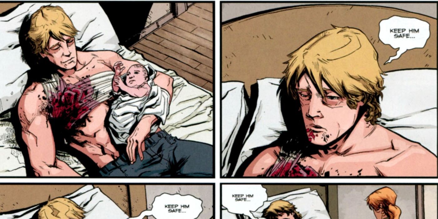 Kyle Reese survived The Terminator and met John as a baby.